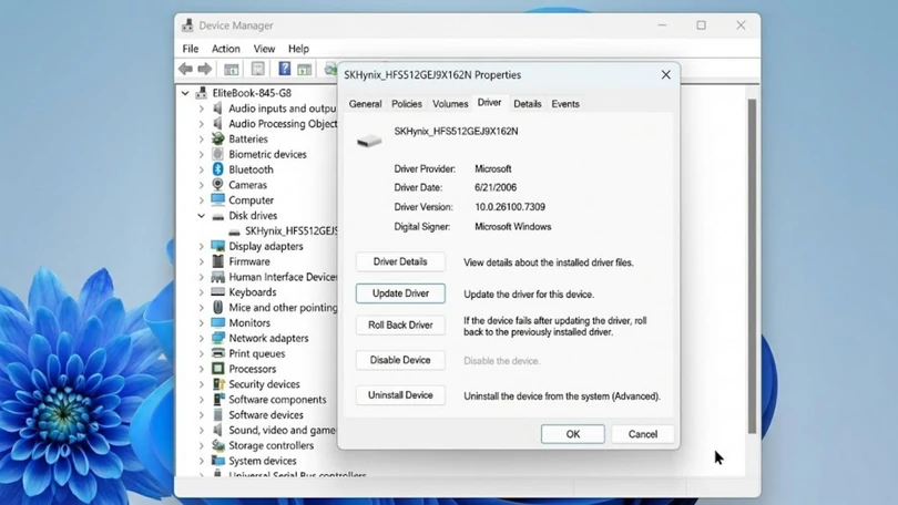 Cập nhật driver máy in trên win 11,10