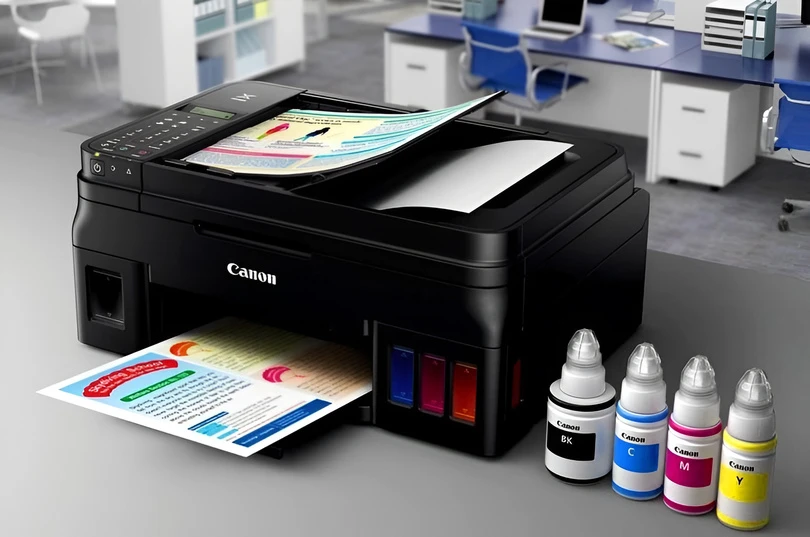 Kiểm tra trạng thái giấy và mực trong máy in