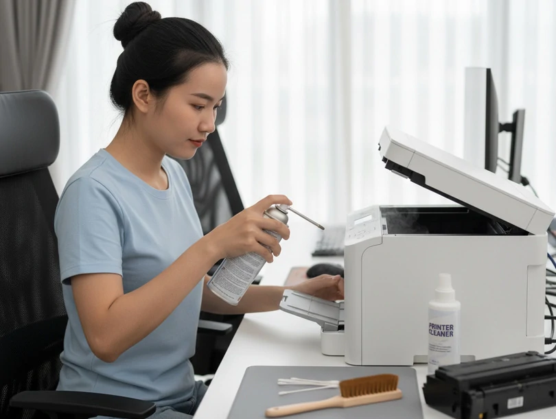 Hướng dẫn vệ sinh máy in trong quá trình sử dụng