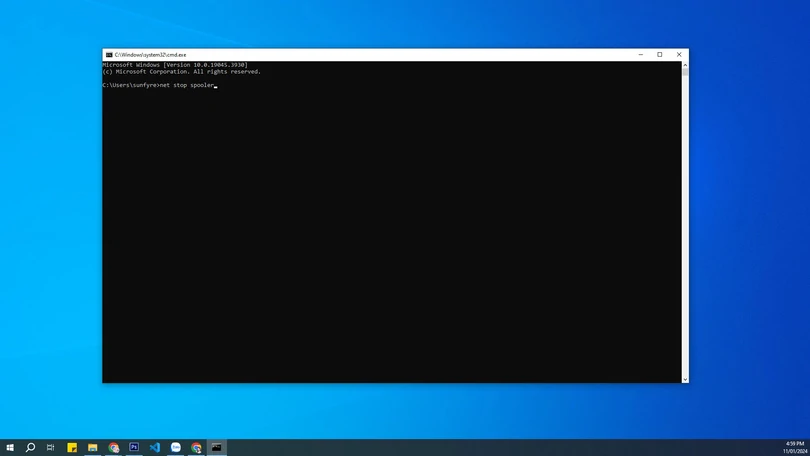 Sử dụng Command Prompt