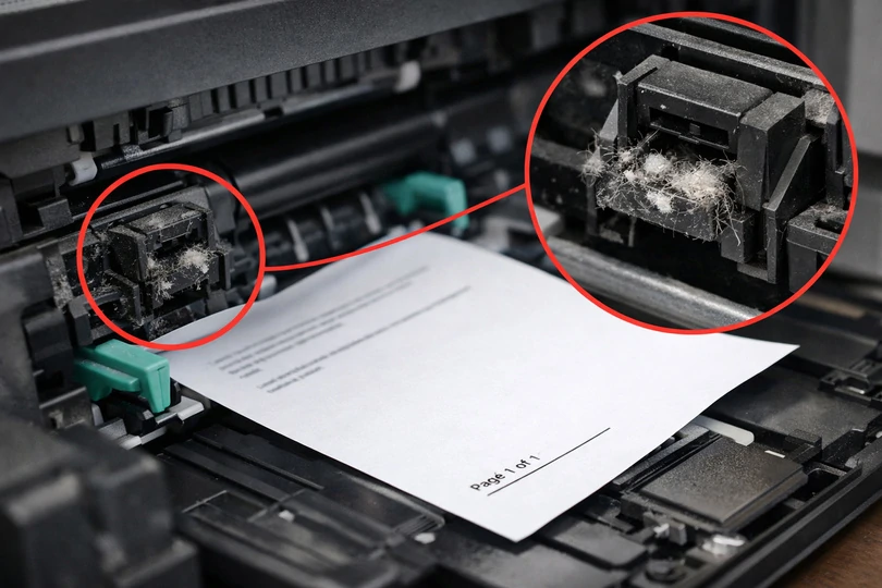 Cảm biến giấy lỗi