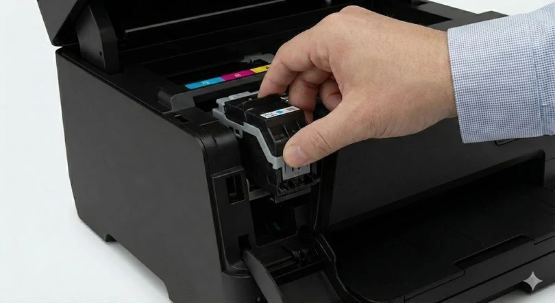 Hướng dẫn vệ sinh đầu phun máy in thủ công