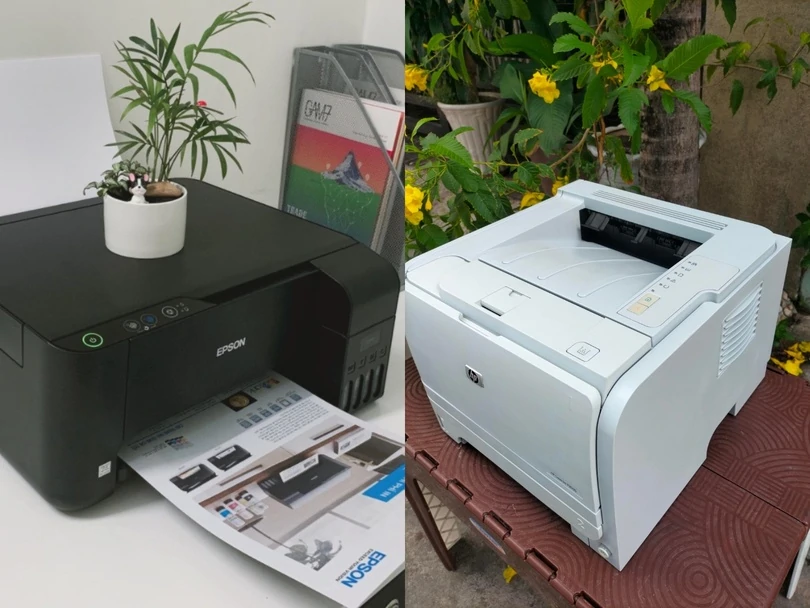 Máy in laser và máy in phun nên dùng loại nào