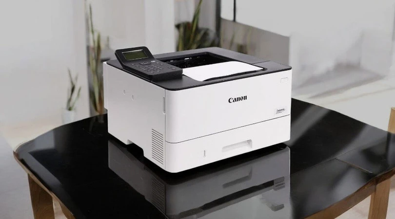 Phần cần gạt mực máy in xuất hiện vấn đề