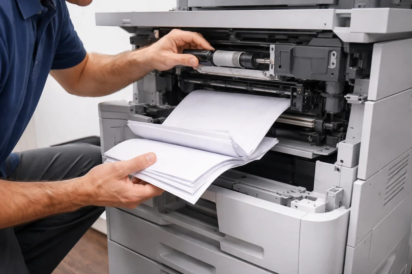 Máy photo trục trặc khi kéo ra nhiều tờ giấy cùng lúc