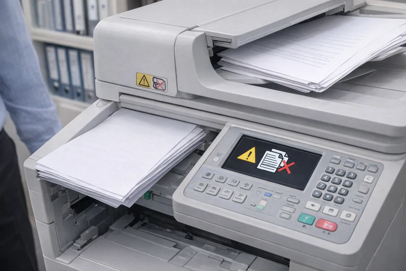 Lỗi không sử dụng được tính năng in hai mặt