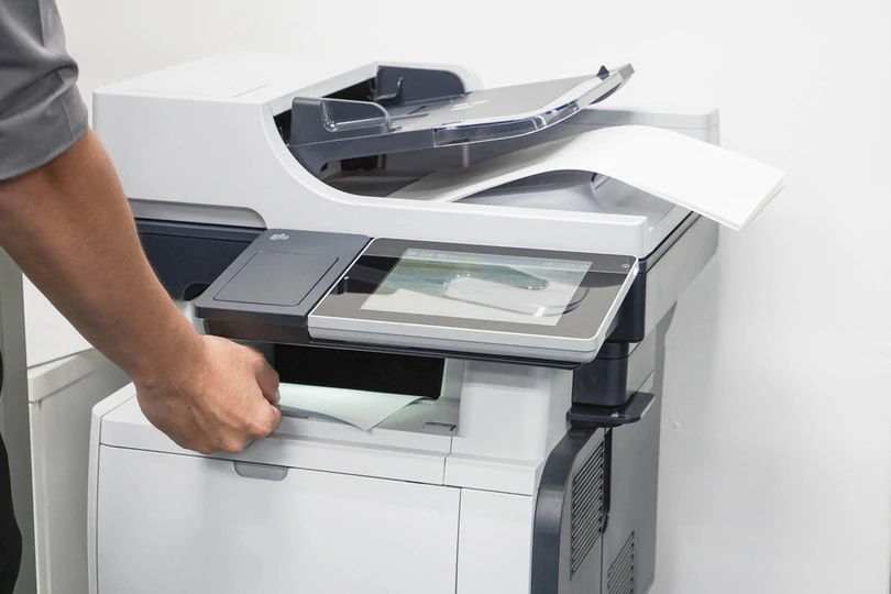 Tiến hành chạy thử máy photocopy