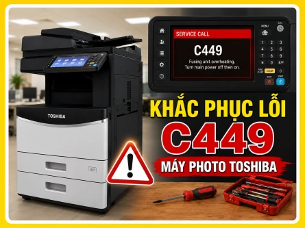 Khắc Phục Lỗi C449 Máy Photo Toshiba