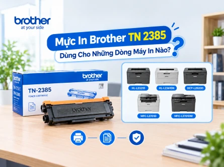 Mực In Brother TN 2385 Dùng Cho Những Dòng Máy In Nào?